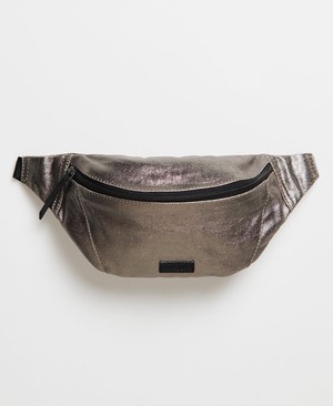 Superdry Metallic Bum Női Táska Szürke | CXKBS3674